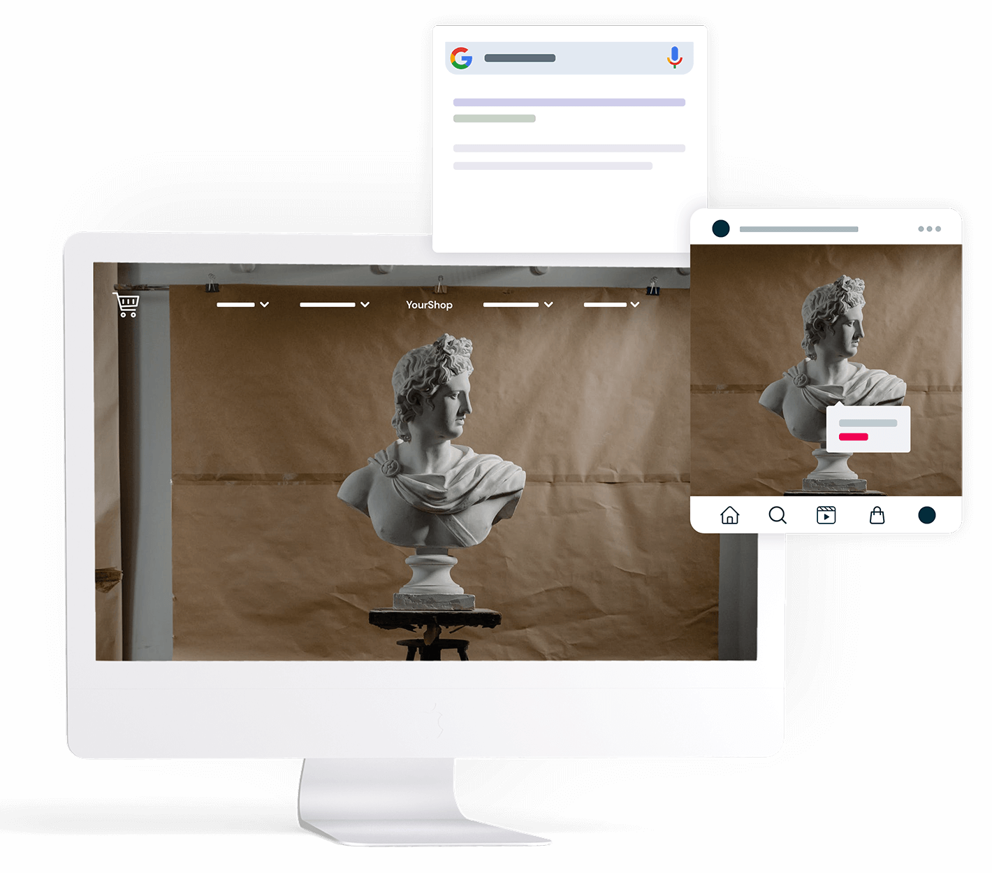 ecommerce user interface