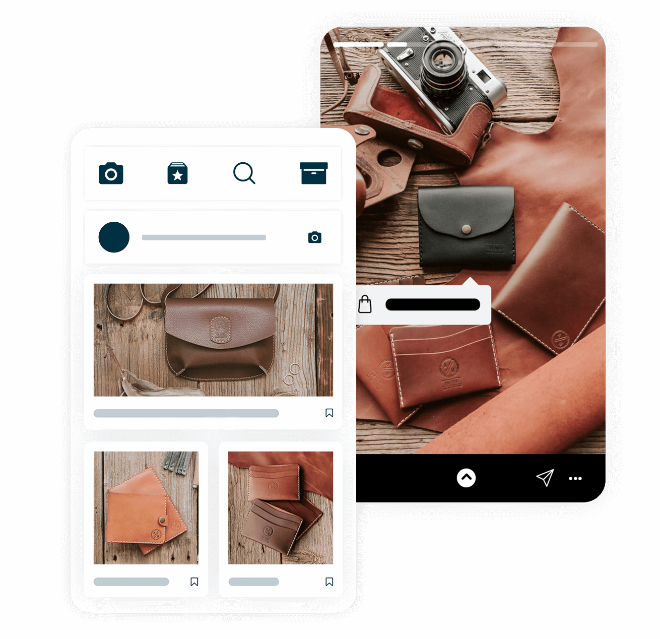 mobile ecommerce user interface