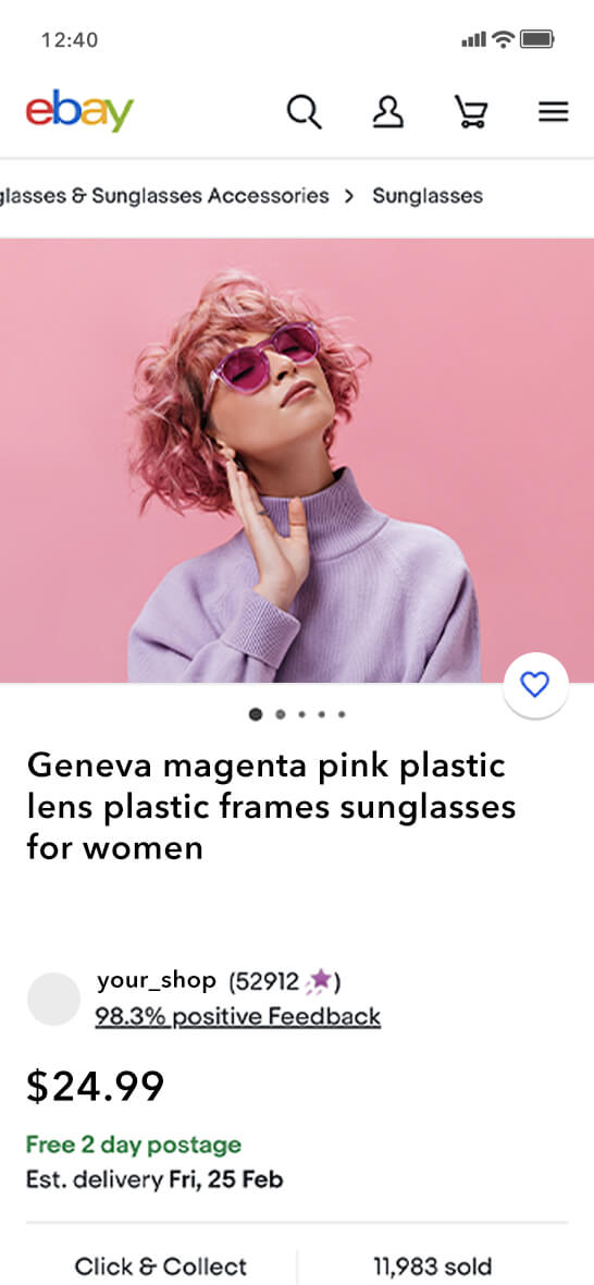 ebay phone slide