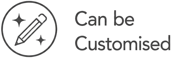 Can be customised