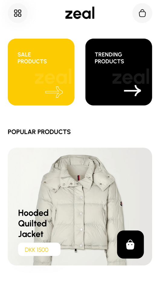 Mobile user interface