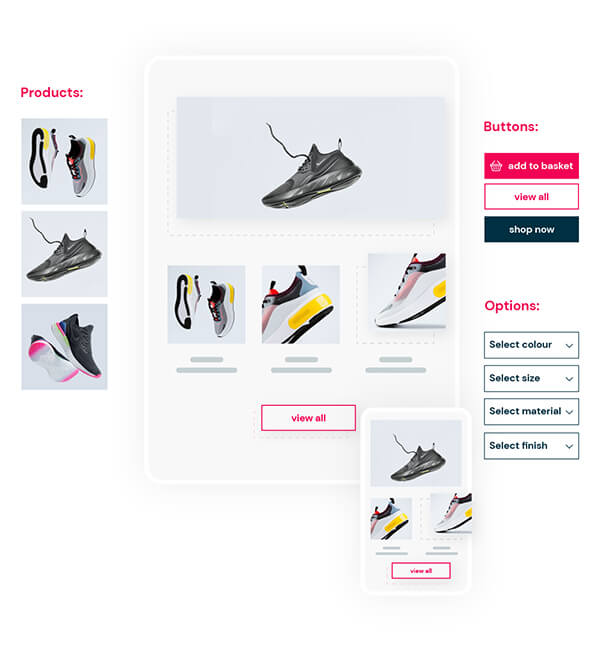 Backend user interface