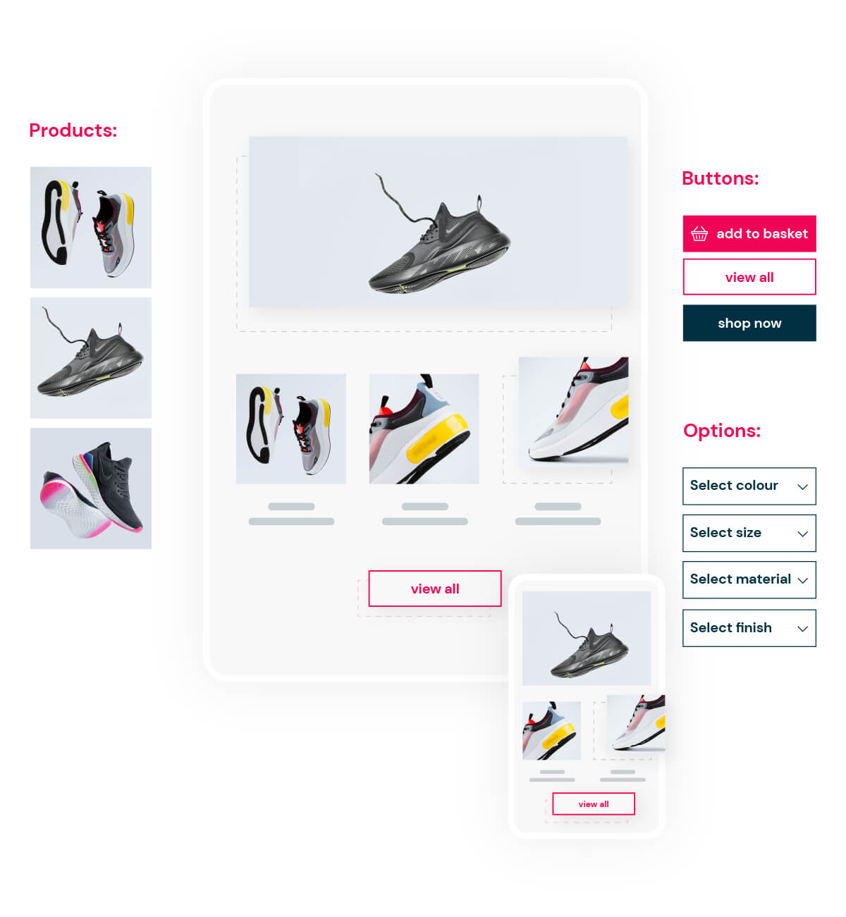 All the ecommerce features you want