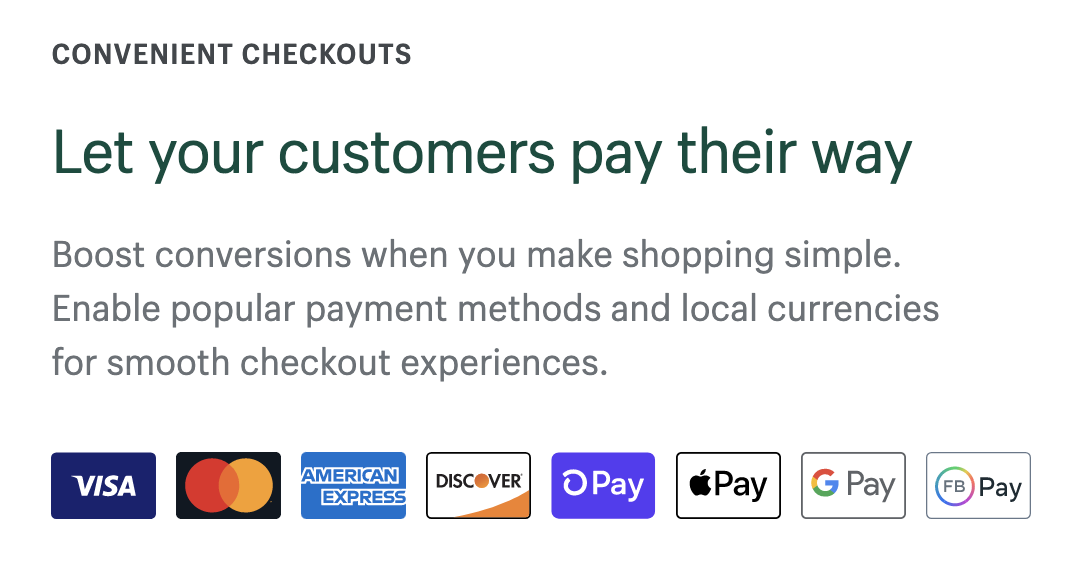 Shopify Payments overview diagram