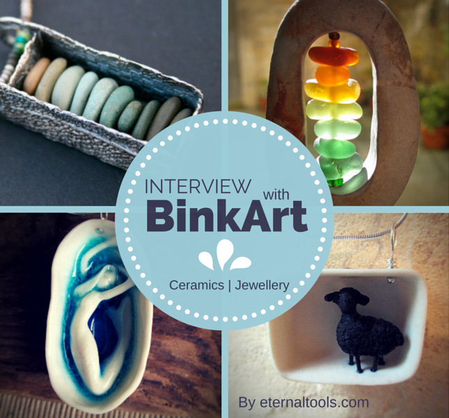 Interview with Jeweller and Ceramic Sculptor,  Bianca Edmonds of BinkArt