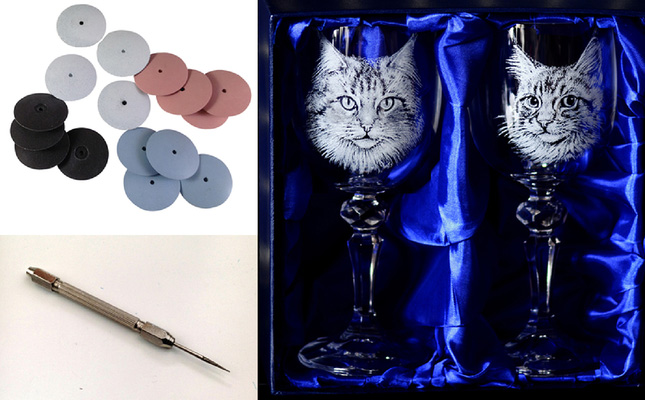 How to Use a Dremel tool for glass engraving « Glass Crafts :: WonderHowTo