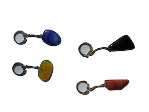 Glass keyrings by SJ Creations