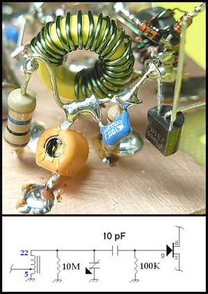 Will Beattie's radio and printed circuit boards made with the help if Eternal Tools Tools