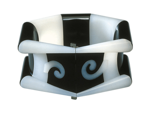 Interview with Charlotte De Syllas by Eternal Tools. Ceremonial Bracelet. Black and white jade