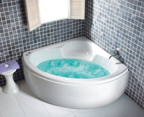 corner baths